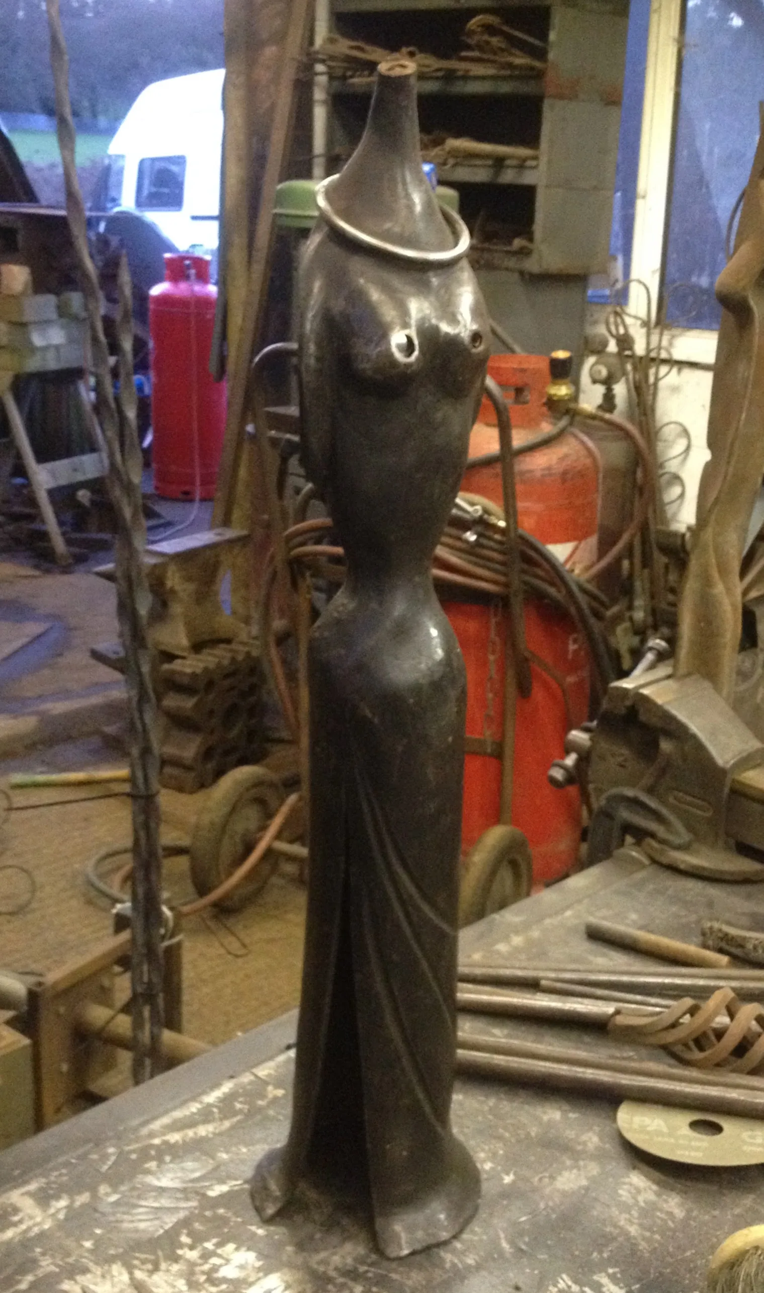 Sculptured figurine