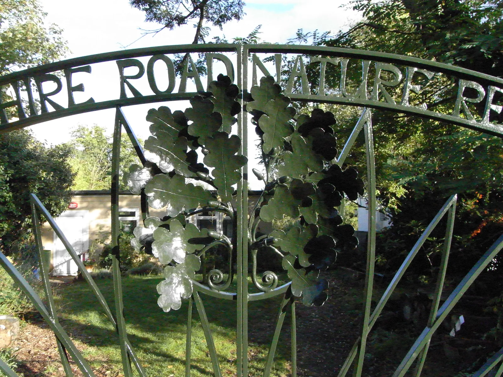 Gate made for Devonshire Road Nature Reserve, Forest Hill, photo 4 of 5