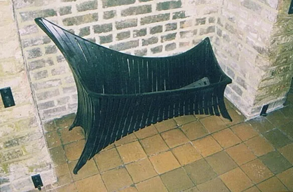 Fire basket and railings, photo 1 of 2